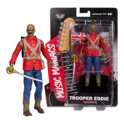 Iron Maiden Trooper Eddie Music Maniacs McFarlane